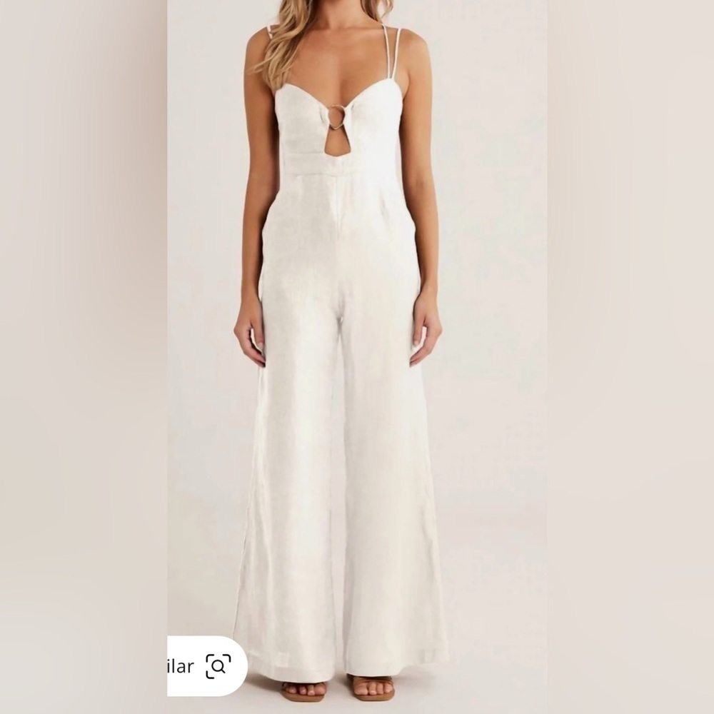 Rumor White Jumpsuit